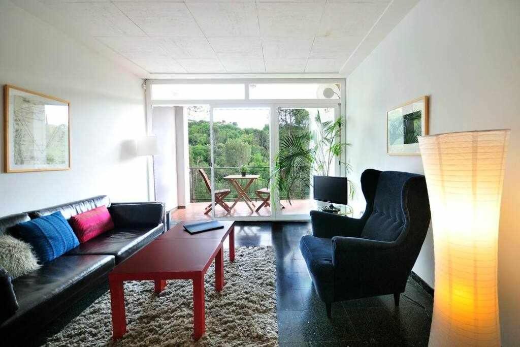 Apartamento con increíbles vistas y terraza en la azotea Gerona Exterior foto