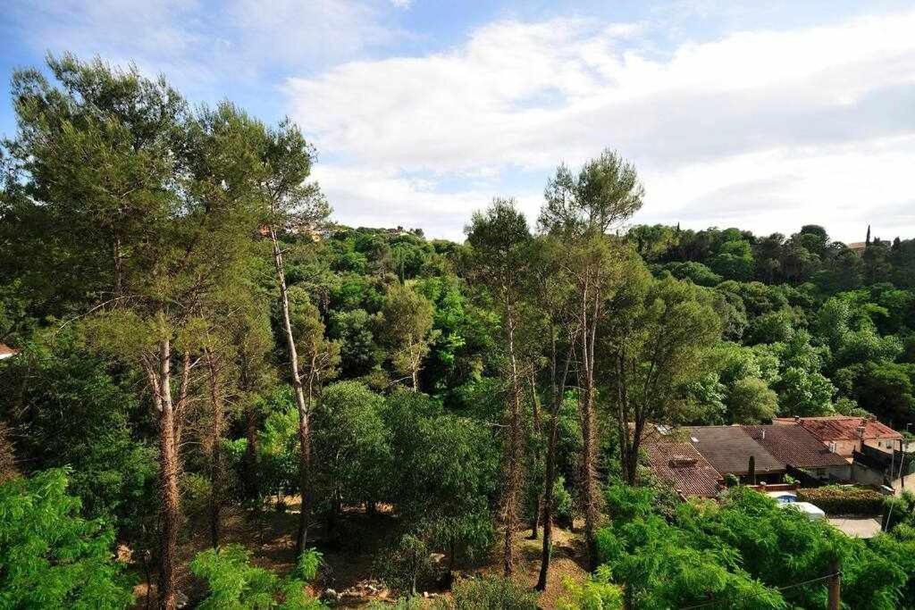 Apartamento con increíbles vistas y terraza en la azotea Gerona Exterior foto